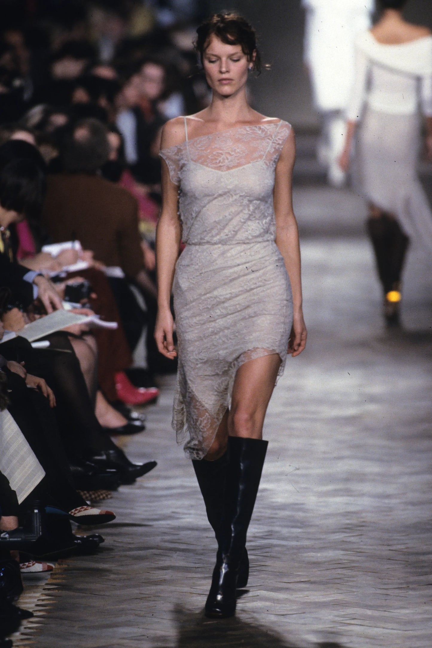 Stella McCartney Era FW 1999 Lace Runway Dress