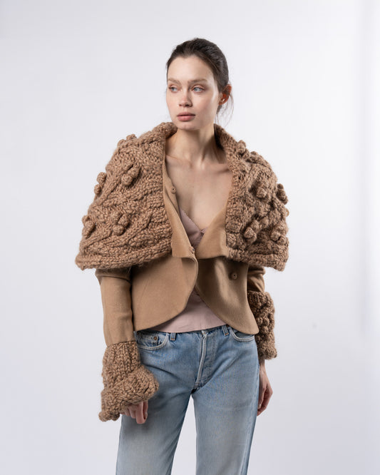 Galliano Era FW 1999 Knit Collared Jacket