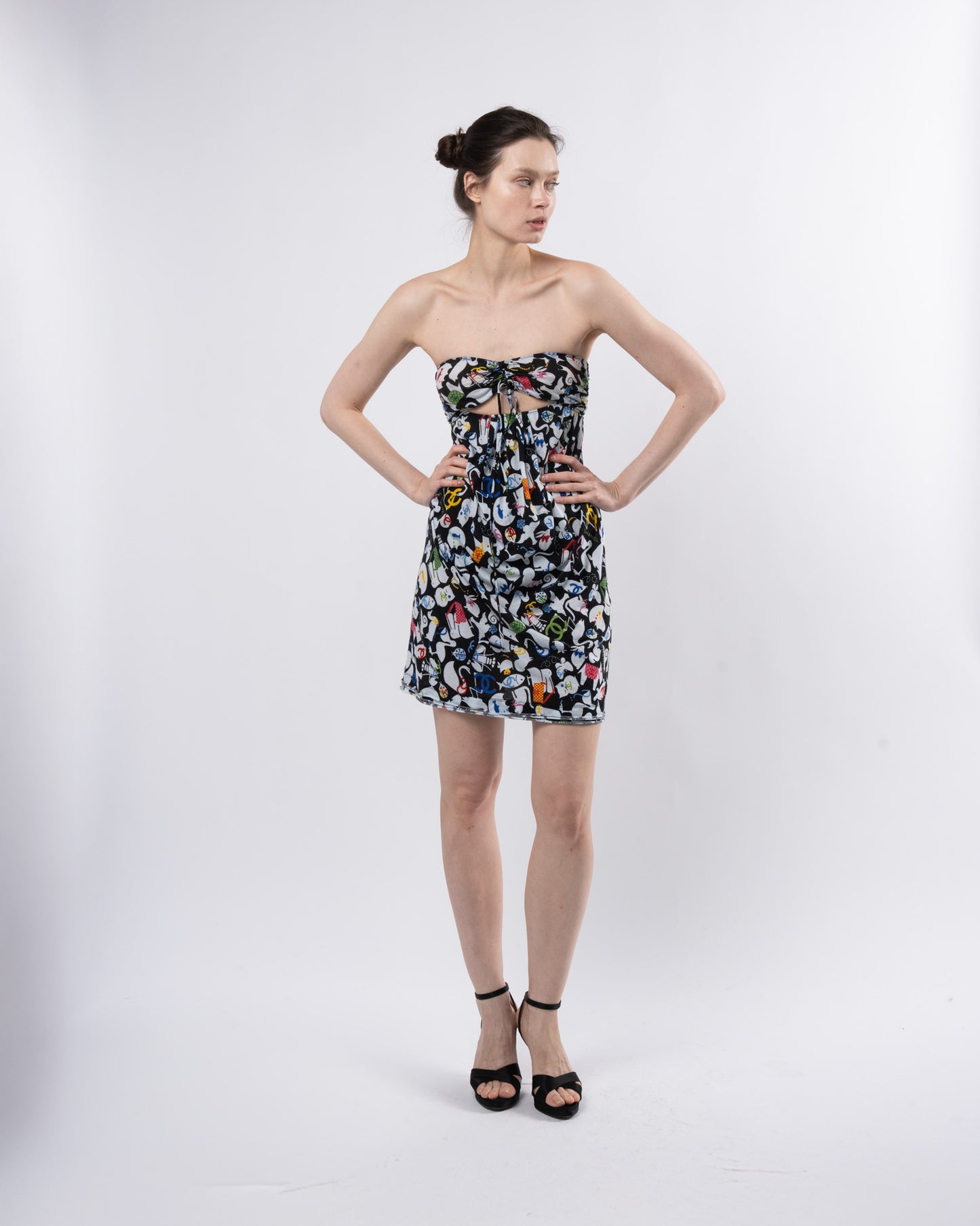 SS 2007 "Baby Animals" Print Dress