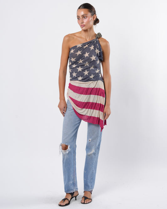 SS 2012 American Flag Top
