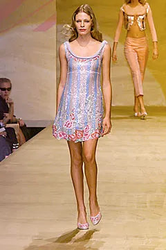 SS 2000 Pink Sequin Heels