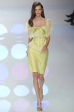SS 2004 Bustier With Ribbon Detail