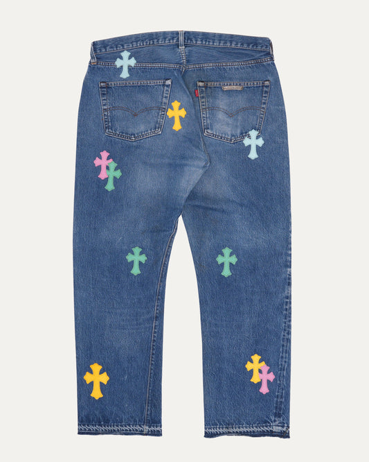 Levi's Redline 501 Cross Patch Jean