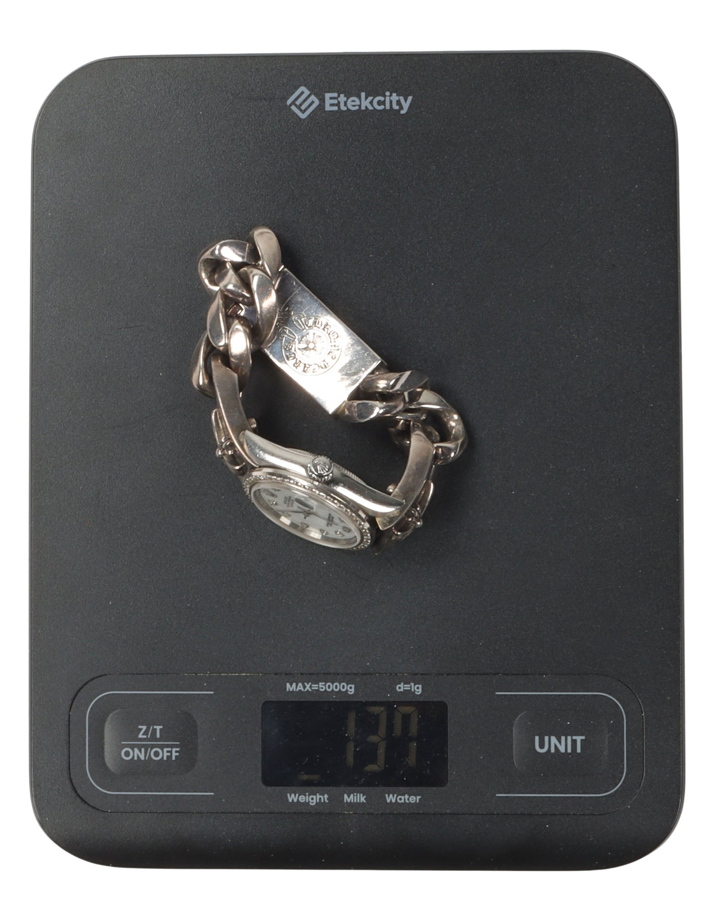 Rolex Silver & Diamond Mother of Pearl Datejust