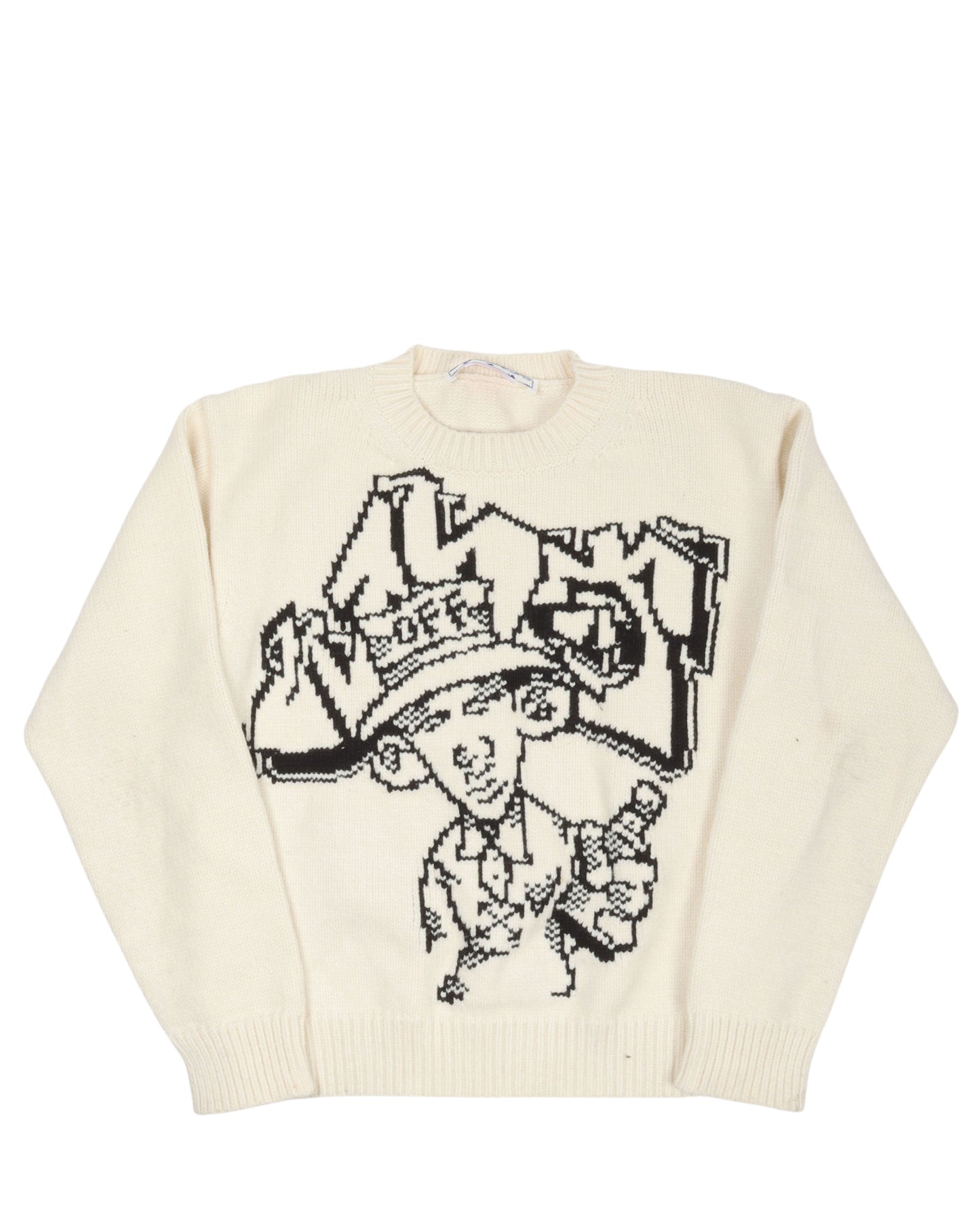 Graffiti Knit Sweater