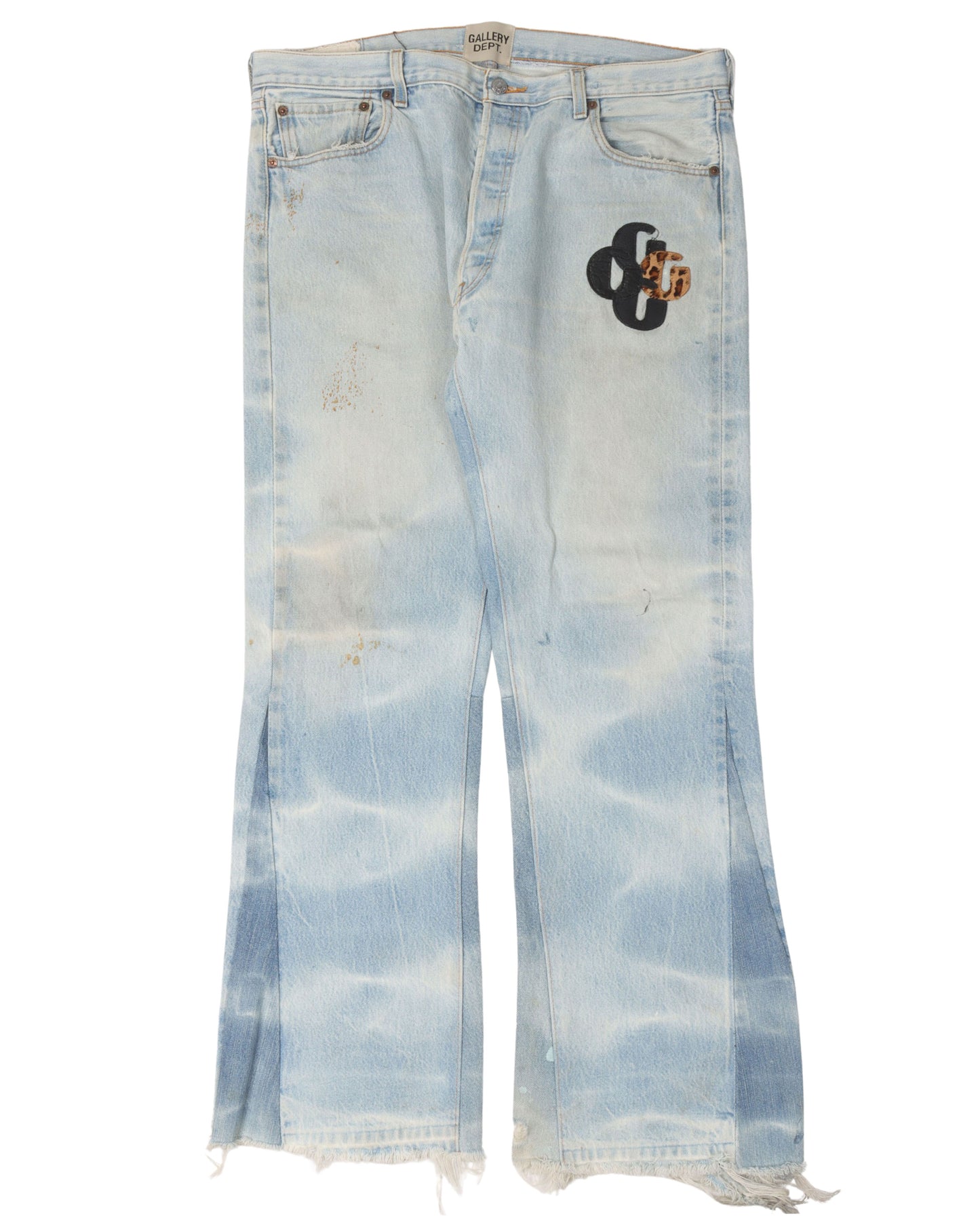 G Patch Sun Faded La Flare Jeans