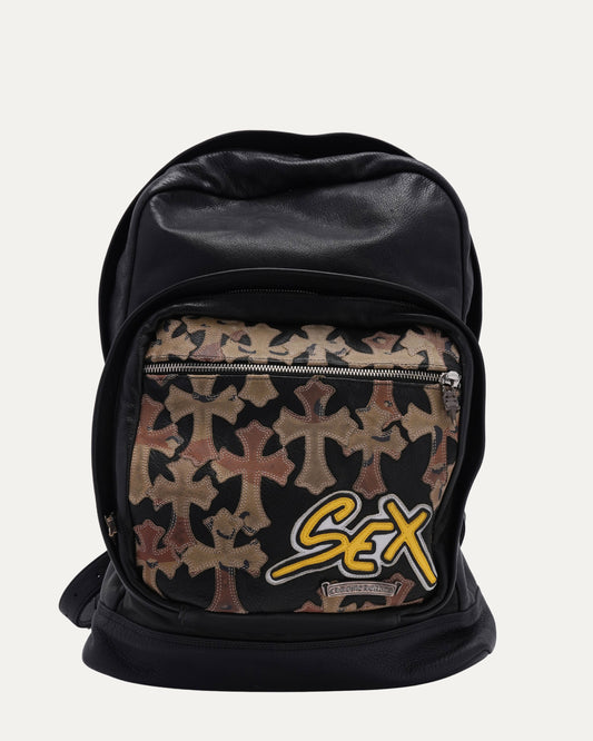 Sex Records Cross Patch Seventh Grade Backpack