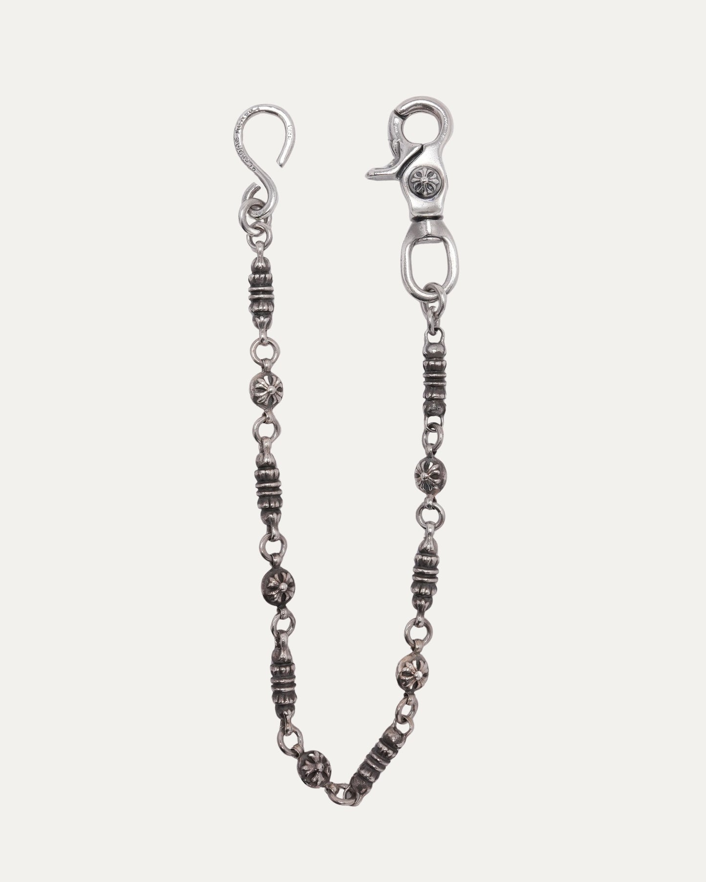 Plus Ball and Barrel Link Wallet Chain