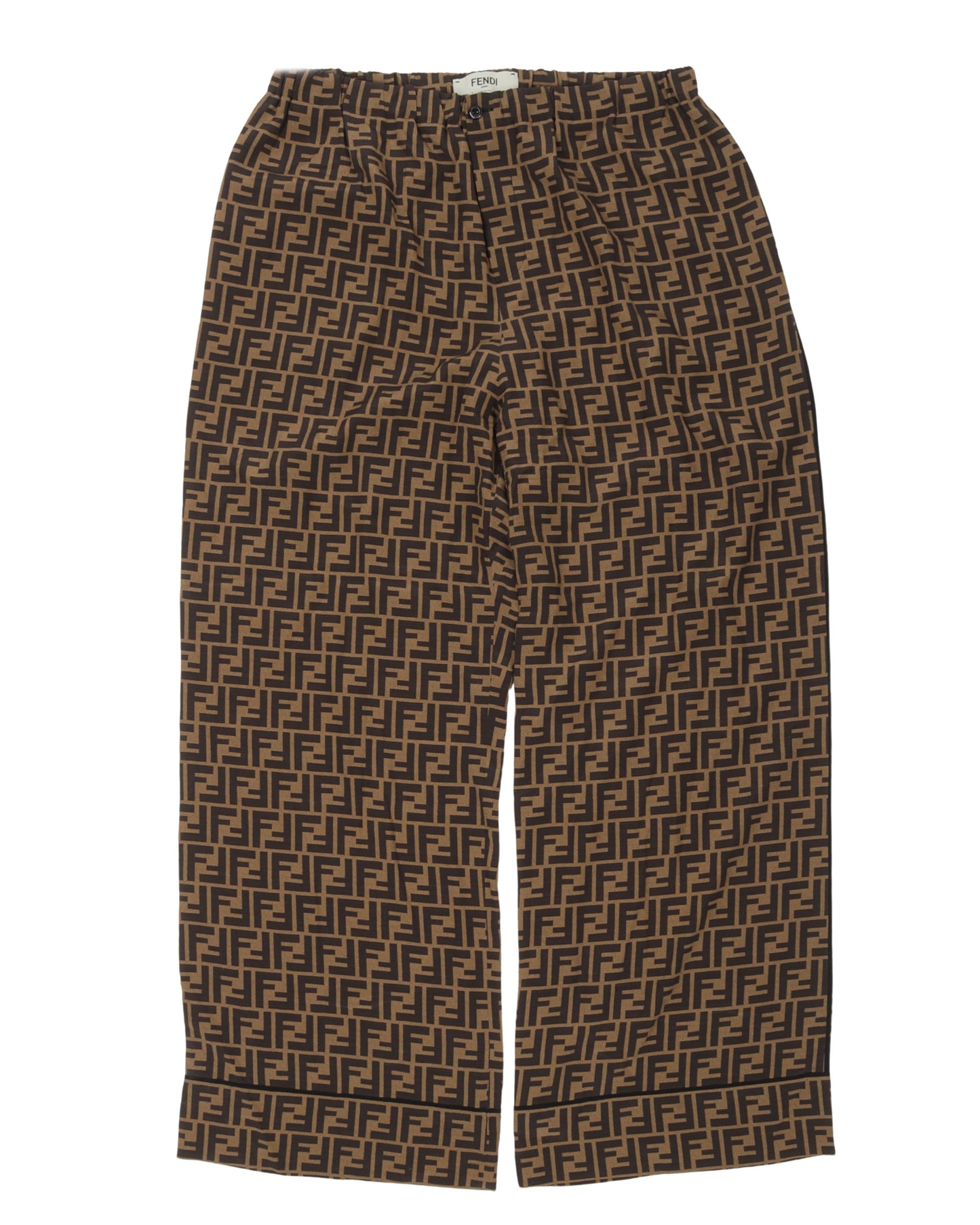 Monogram Silk Pajama Pants