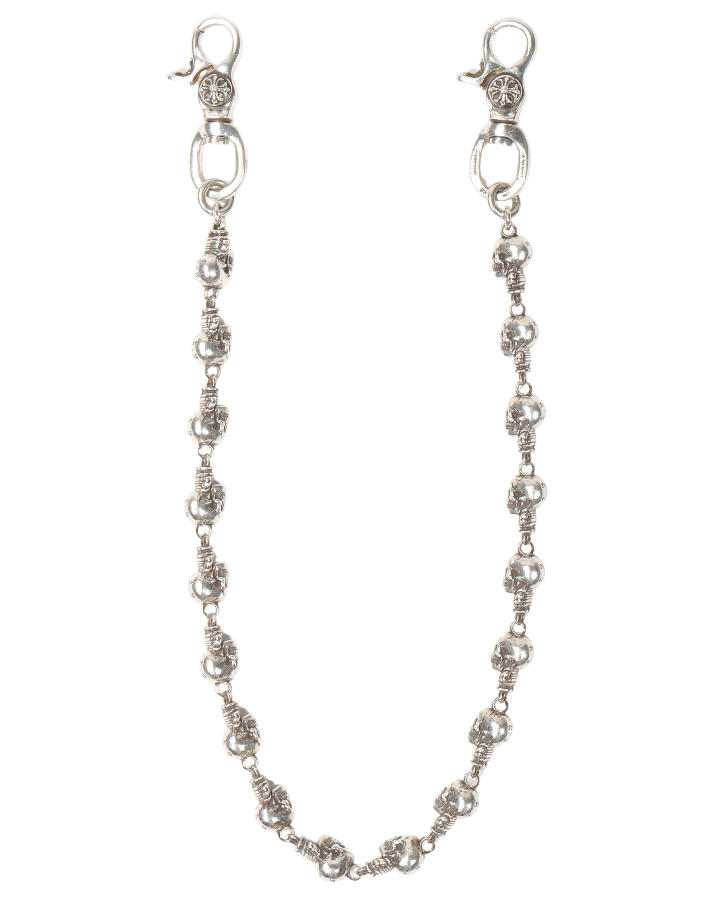 Delphino Foti Skull Wallet Chain