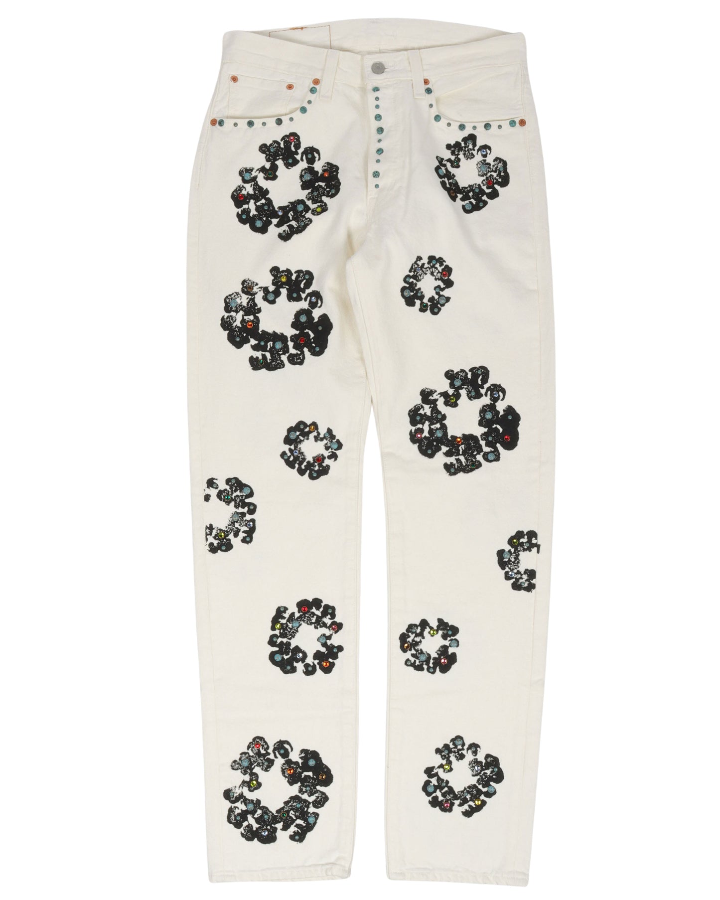 Levi's Rhinestone Wreath Jeans