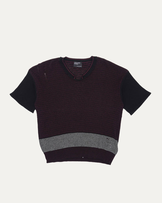 Here Comes Alice Aged V-Neck Sweater