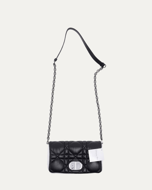 Quilted Nylon Flap Bag