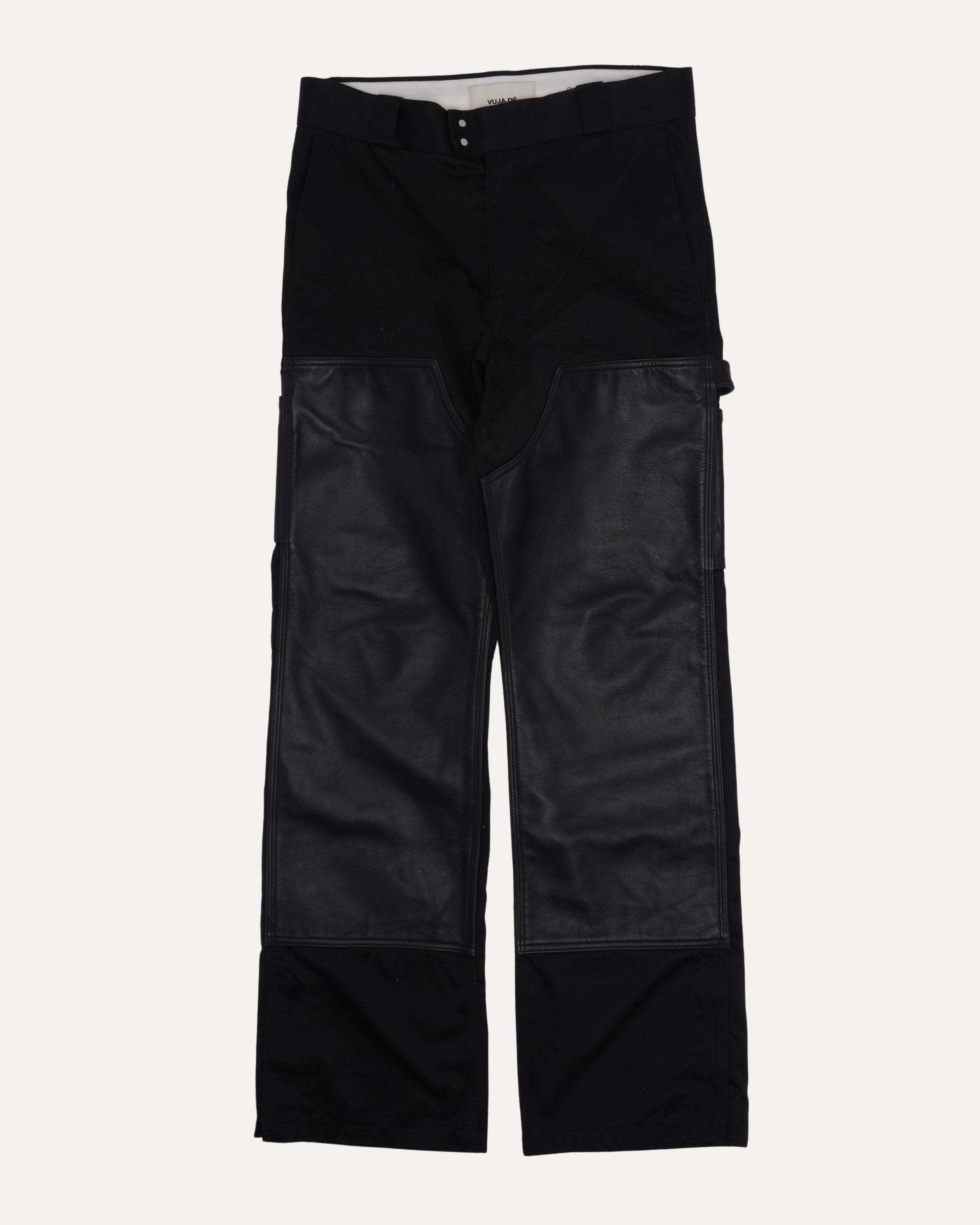Vuja Dé Leather Front Double Knee Pants – Justin Reed