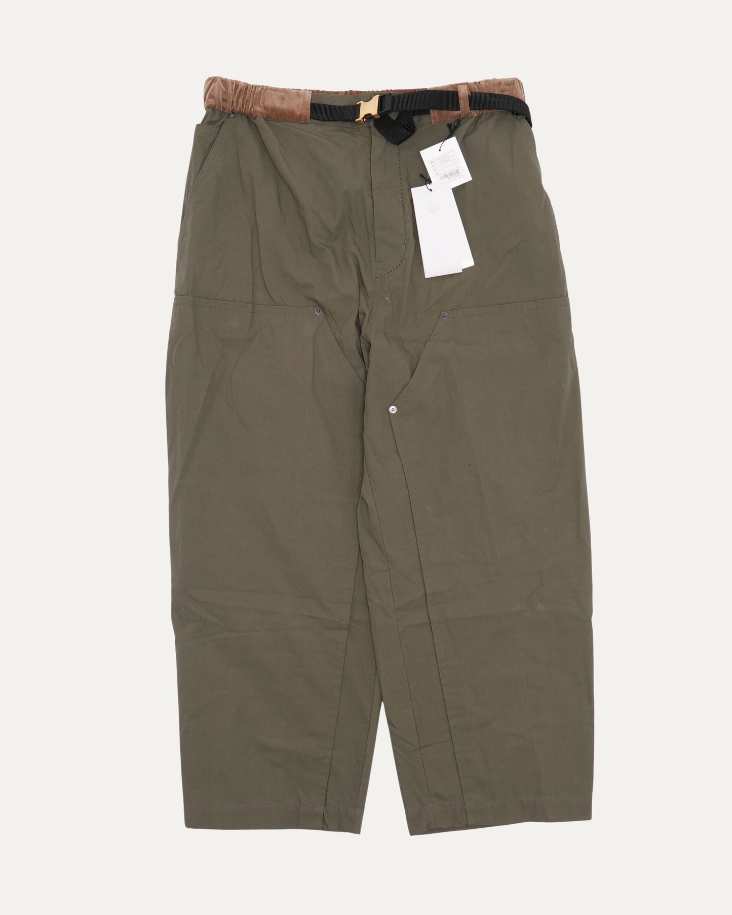 Belted Double Knee Pants