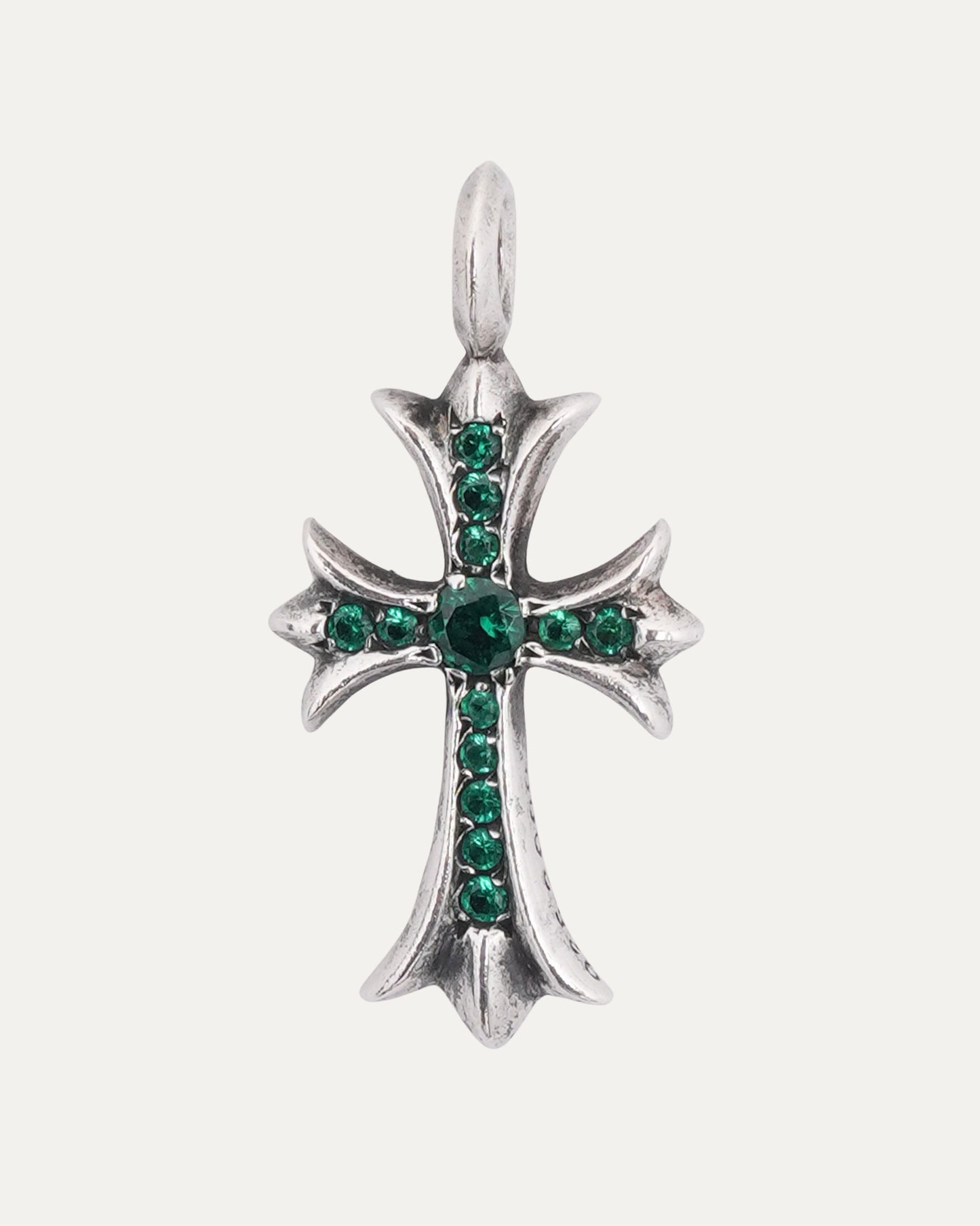 Emerald Tiny Fat Pendant