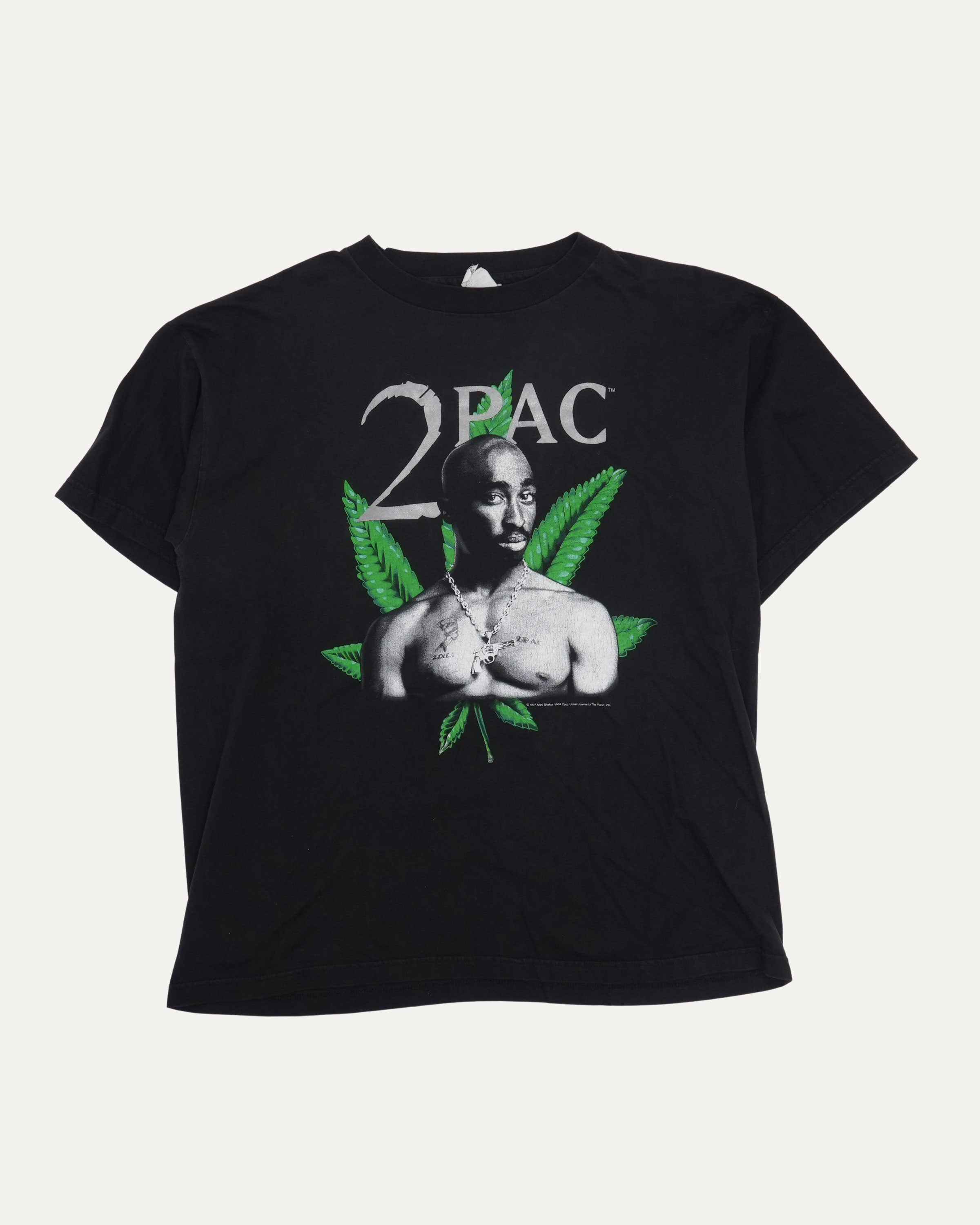 Vintage Tupac All Eyez On Me Weed T-Shirt – Justin Reed