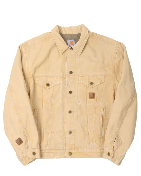 Carhartt J233 Shearling Denim Trucker Jacket