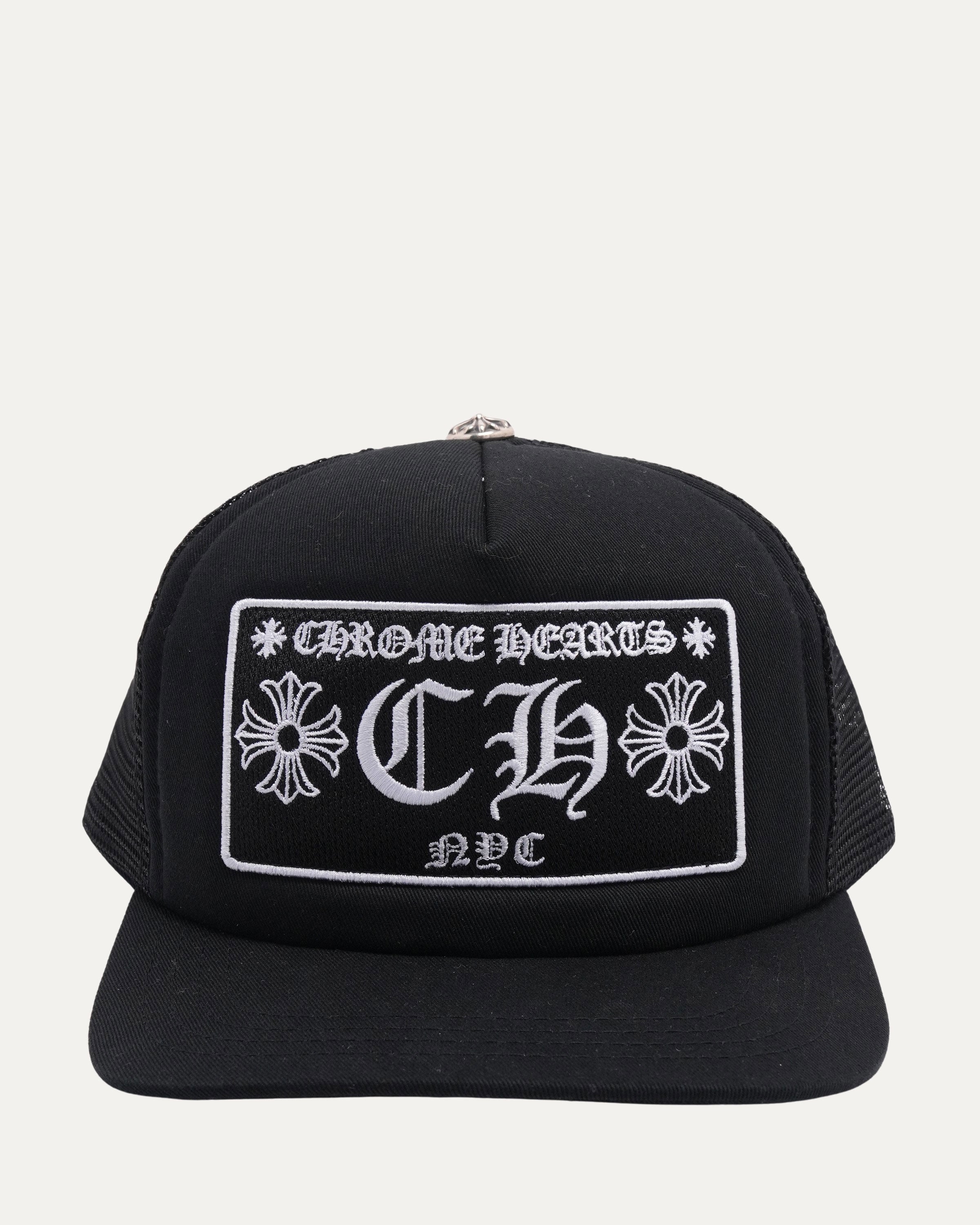 Chrome Hearts NYC Patch Trucker Hat – Justin Reed