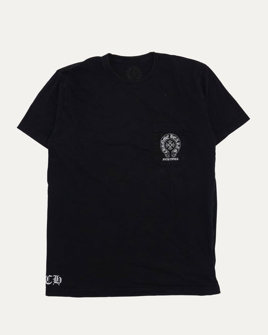 New York Horseshoe Logo Pocket T-Shirt