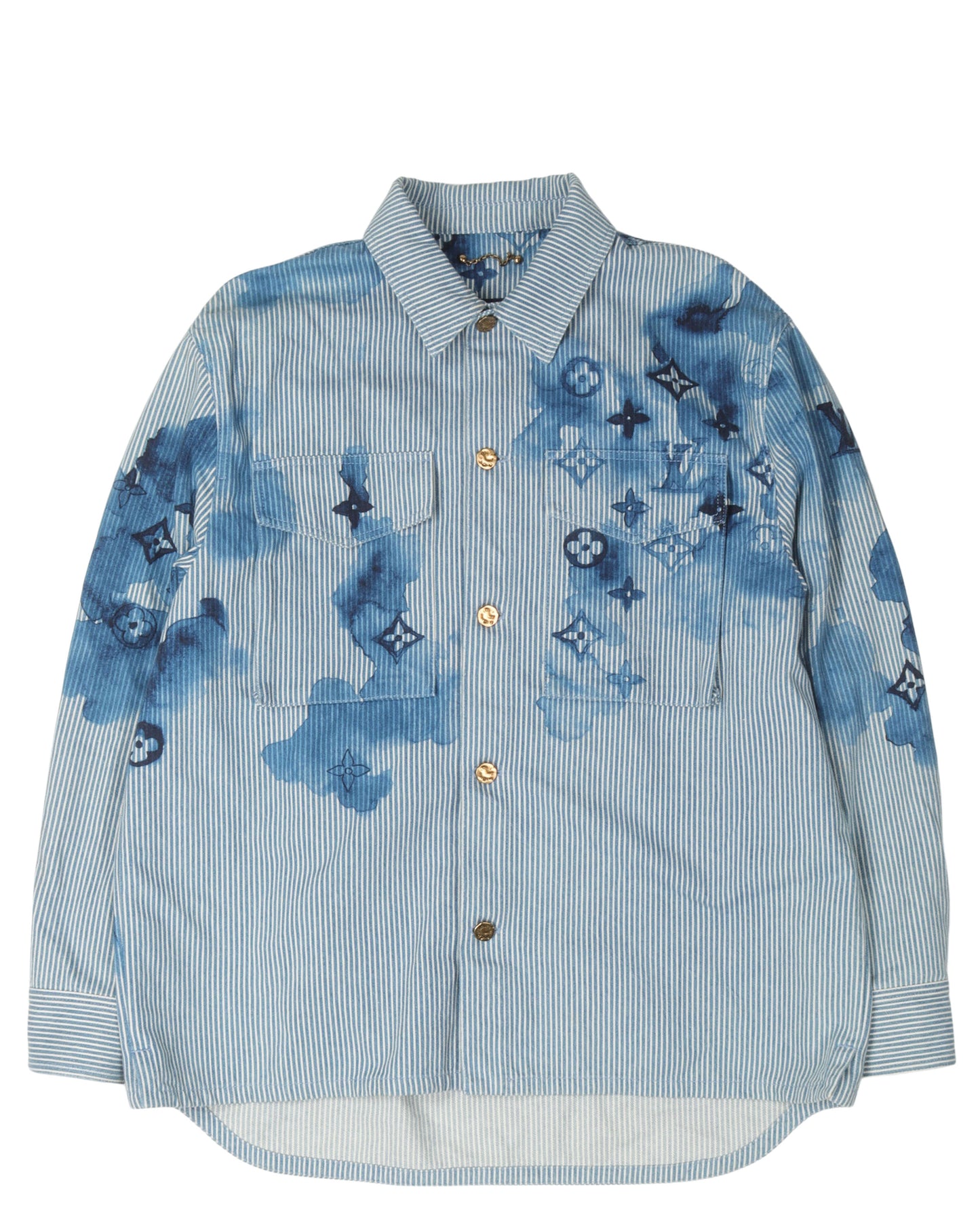 SS2021 Striped Monogram Shirt