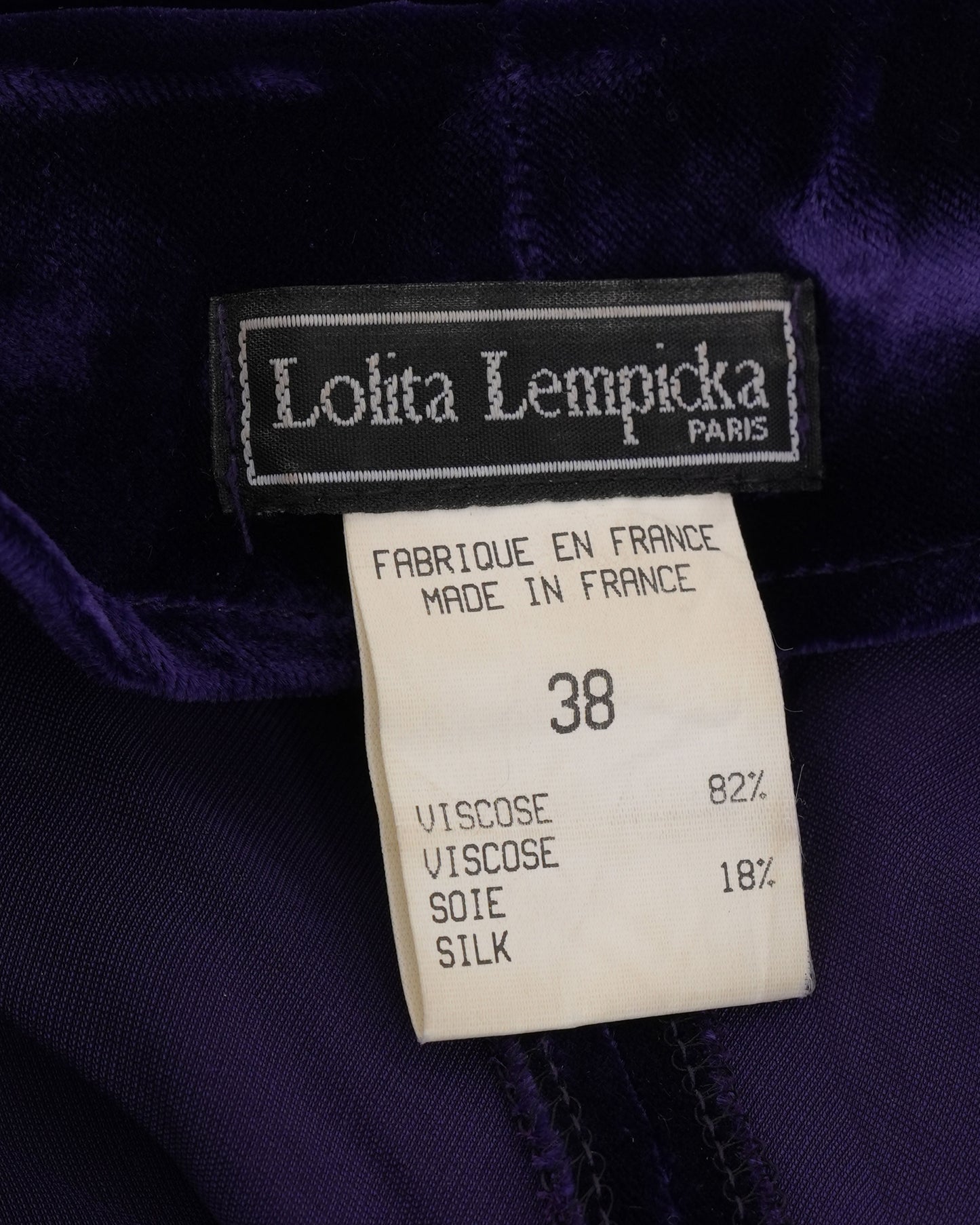 c. 1998 Velvet and Lace Gown