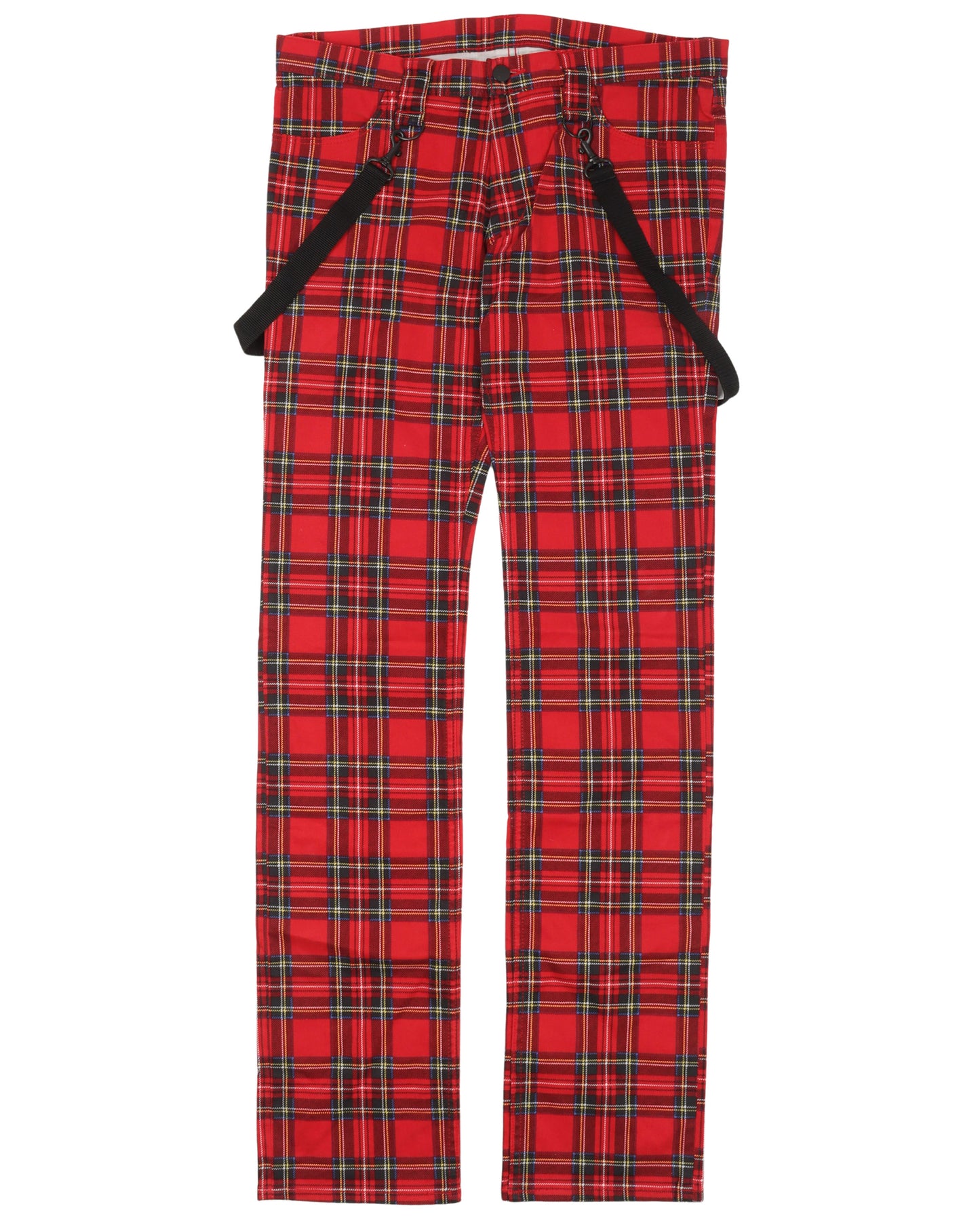 Plaid Bondage Pants
