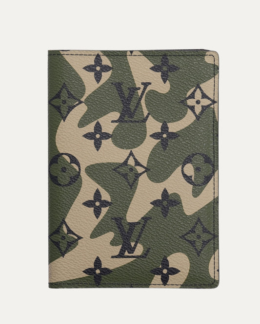 Takashi Murakami Mongramouflage Passport Cover