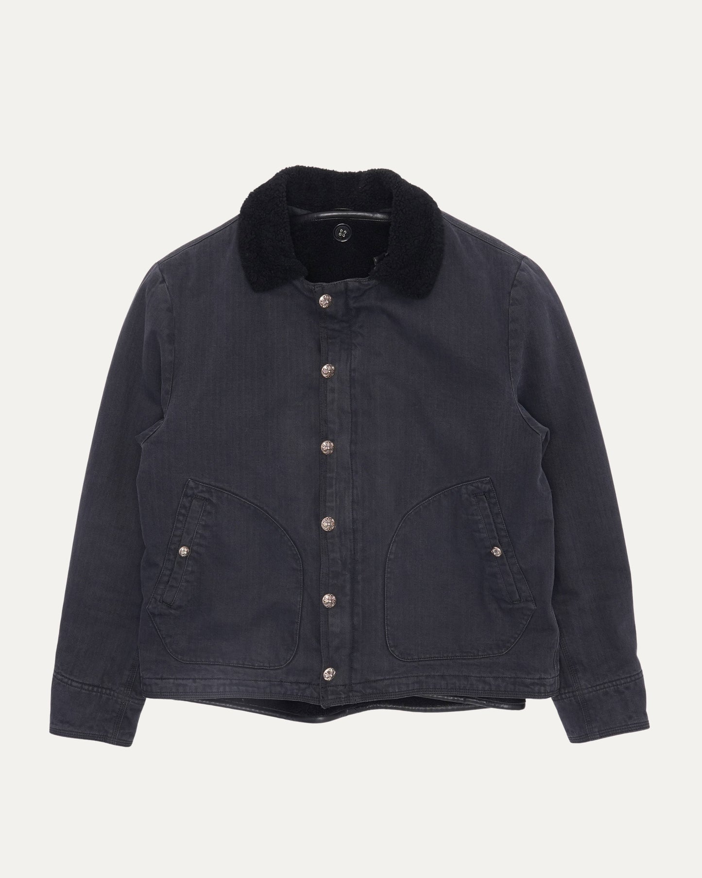 Shearling Lined HBT Give Me Fire Jacket