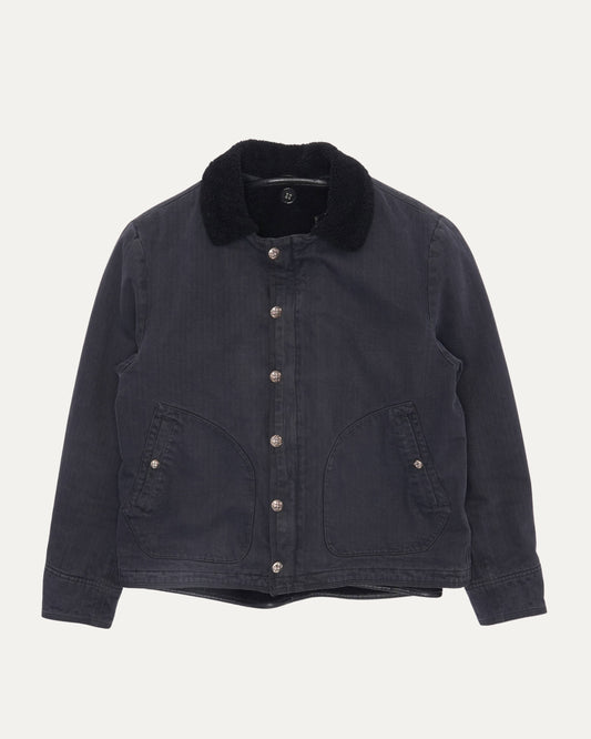 Shearling Lined HBT Give Me Fire Jacket