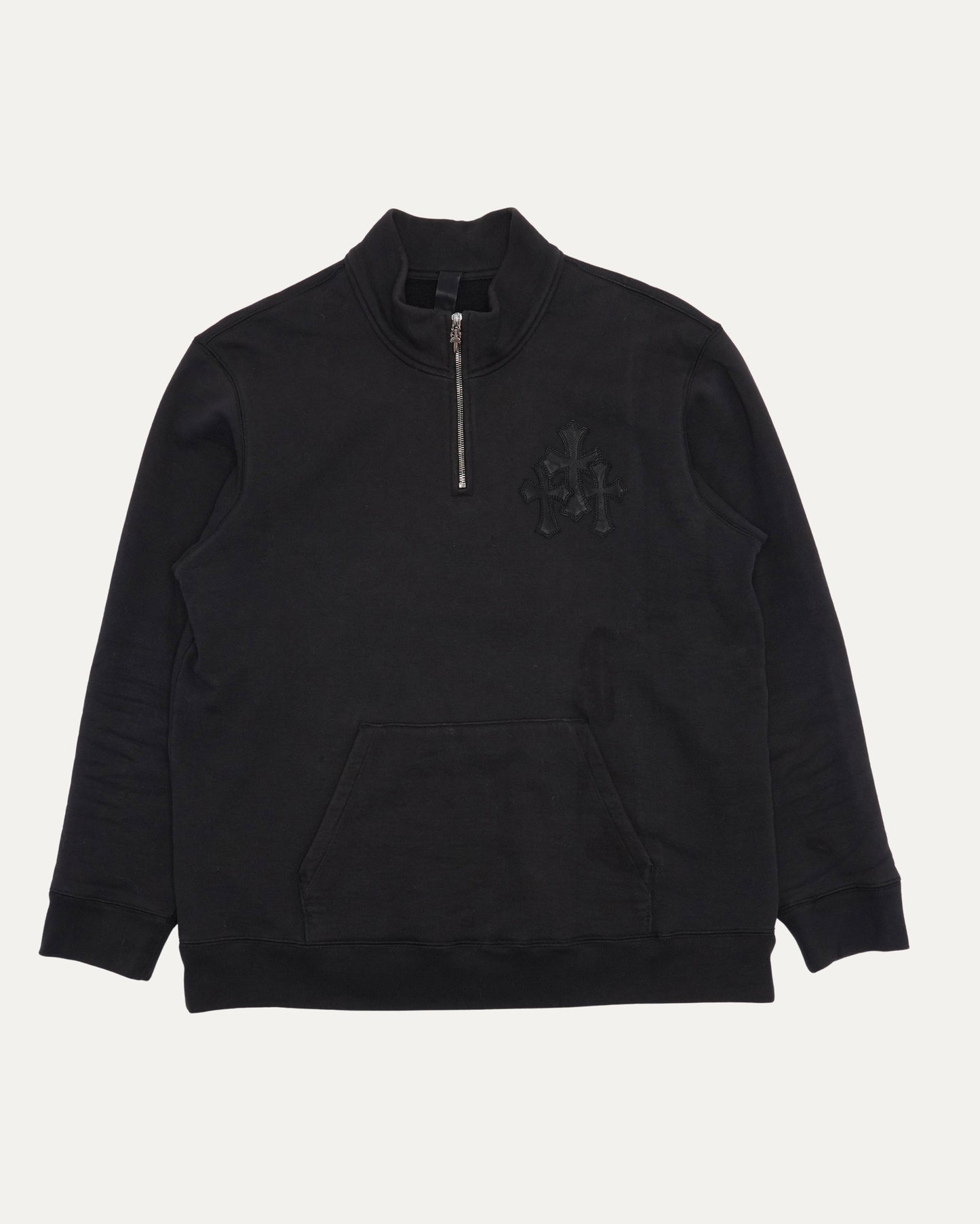 Cross Patch Paper Jam Quarter Zip Sweatshirt
