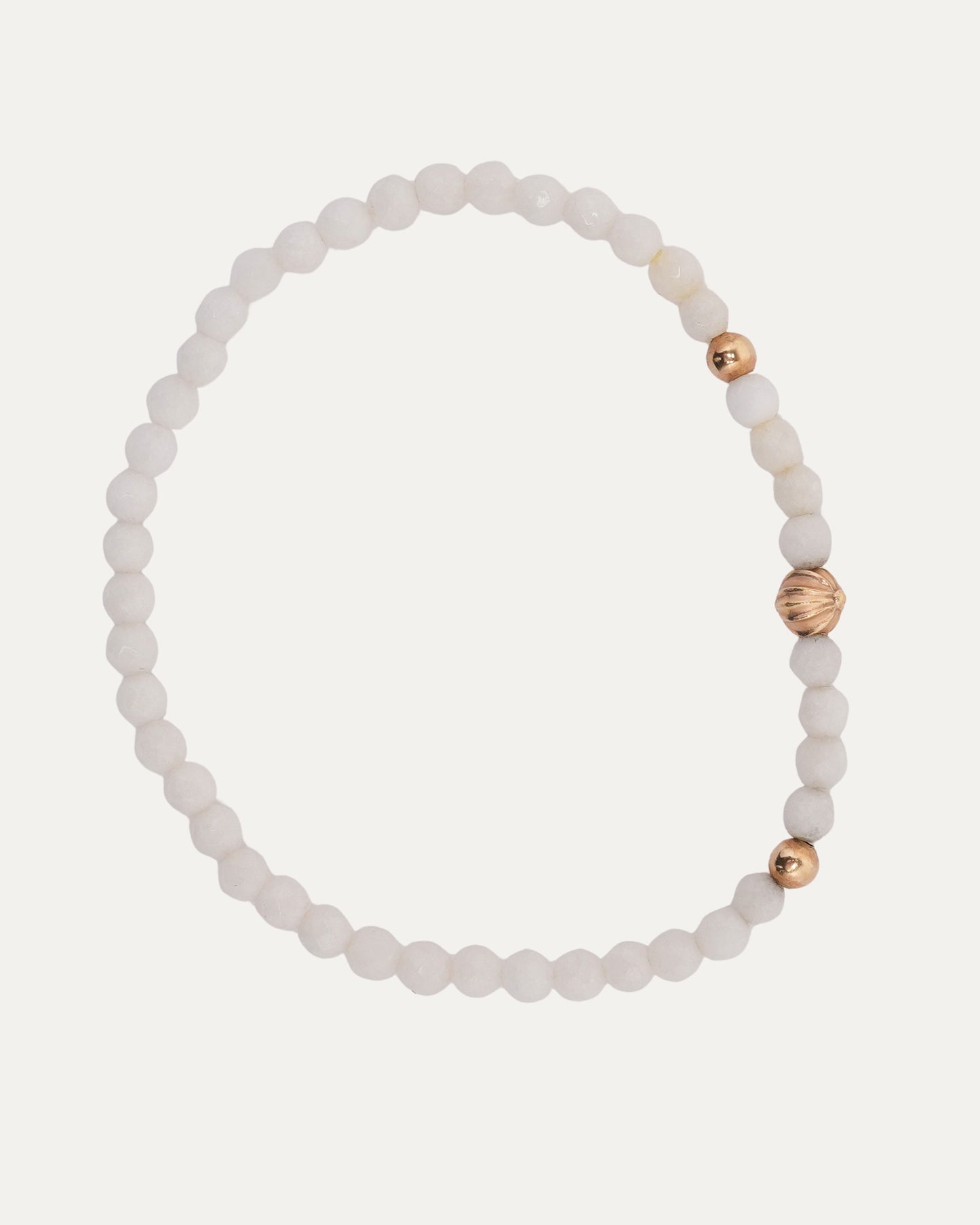 22k Gold Plus Ball Bead Bracelet
