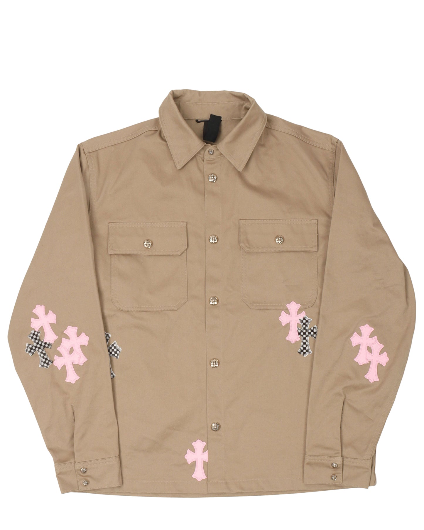 Cross Patch Work Dog Shirt