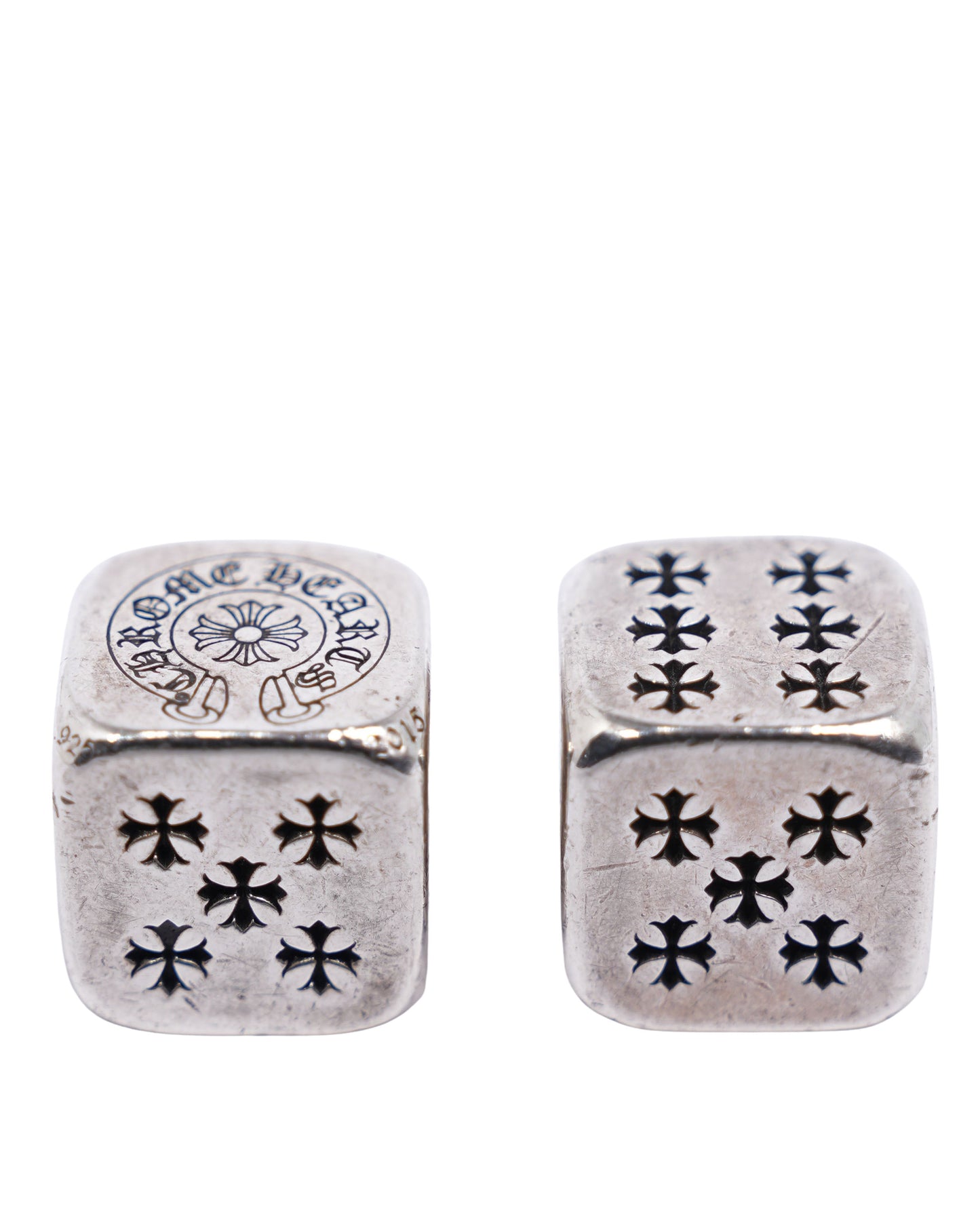 Silver Dice Set