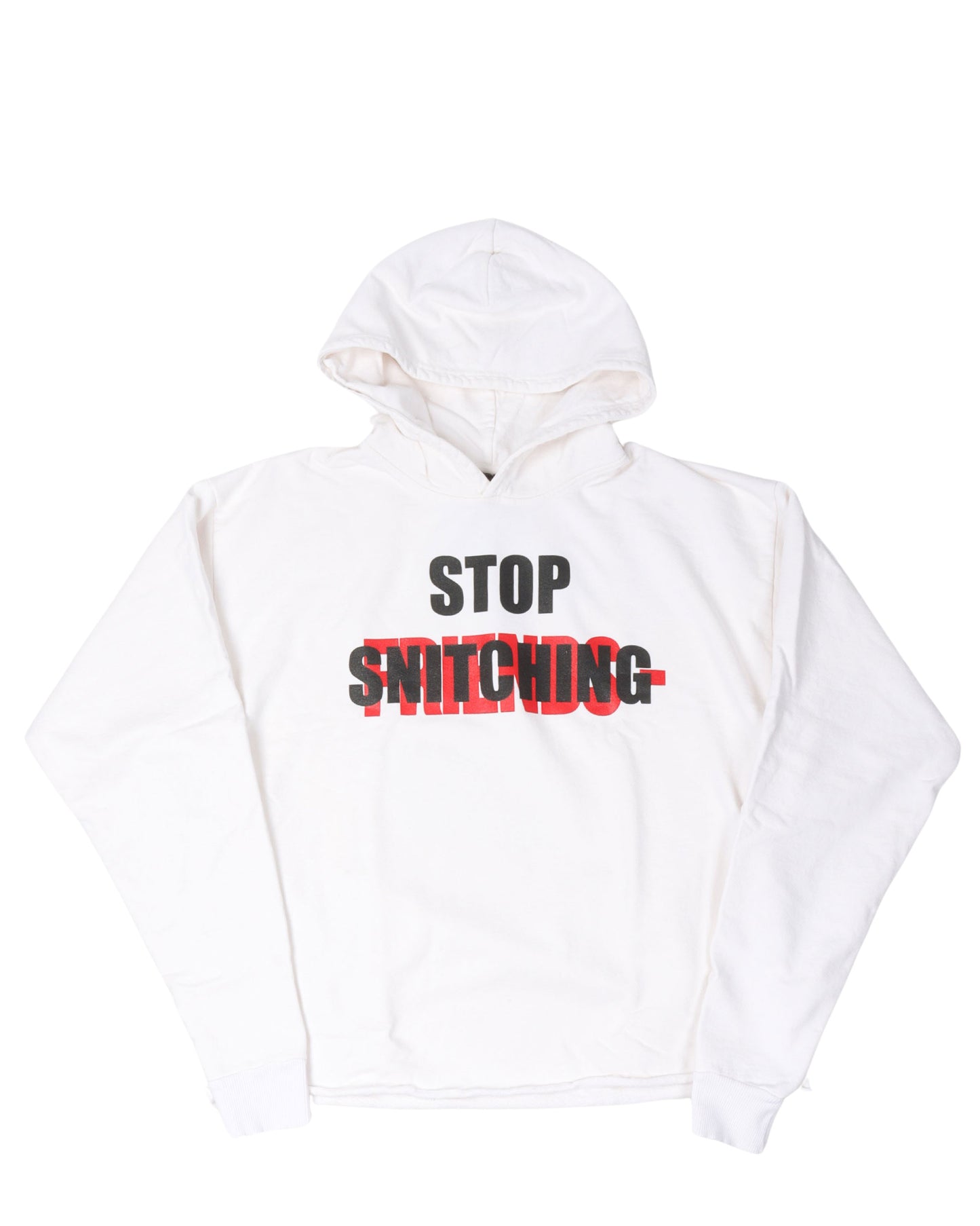 Stop Snitching No Cap Hoodie