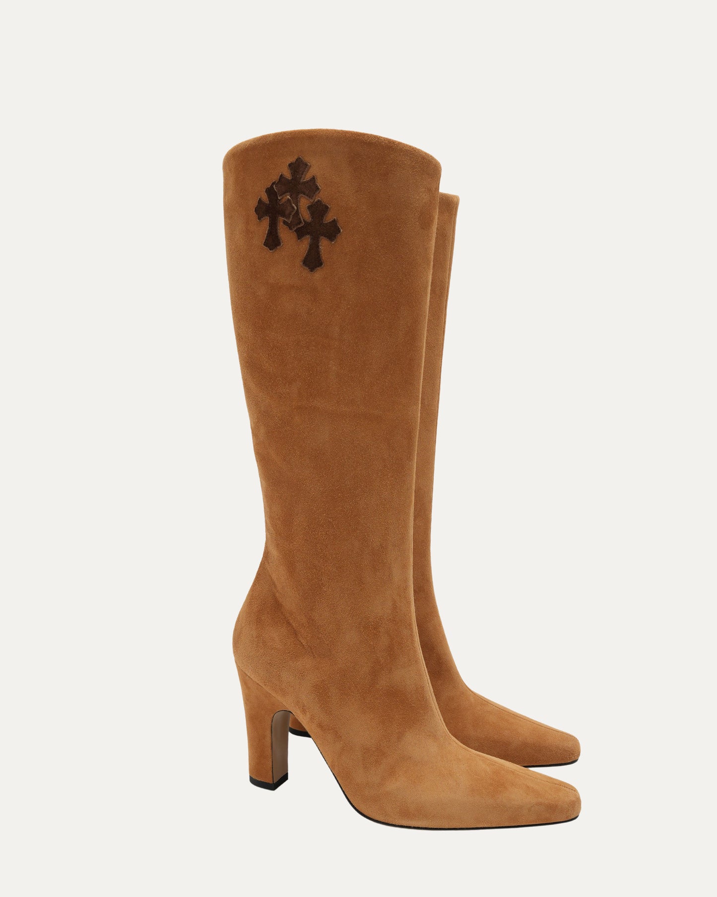 Suede Cross Patch Sugar Jones Boots