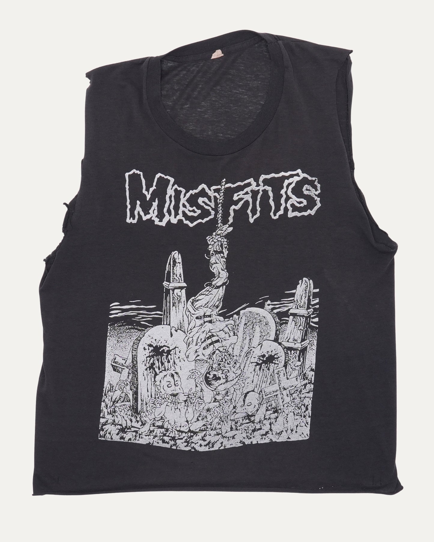 Misfits 80s Cut Off Tank Top
