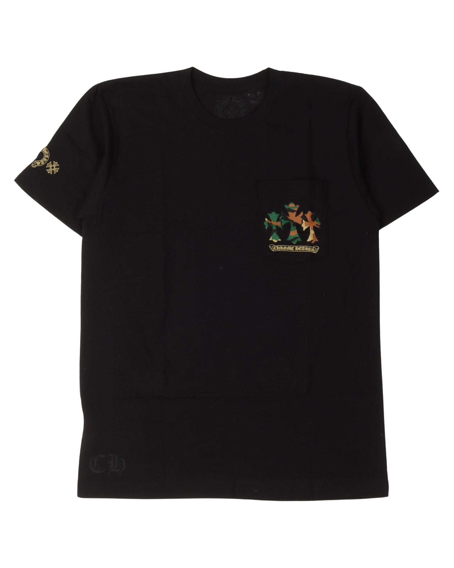 Camouflage Cemetery Cross Pocket Tee