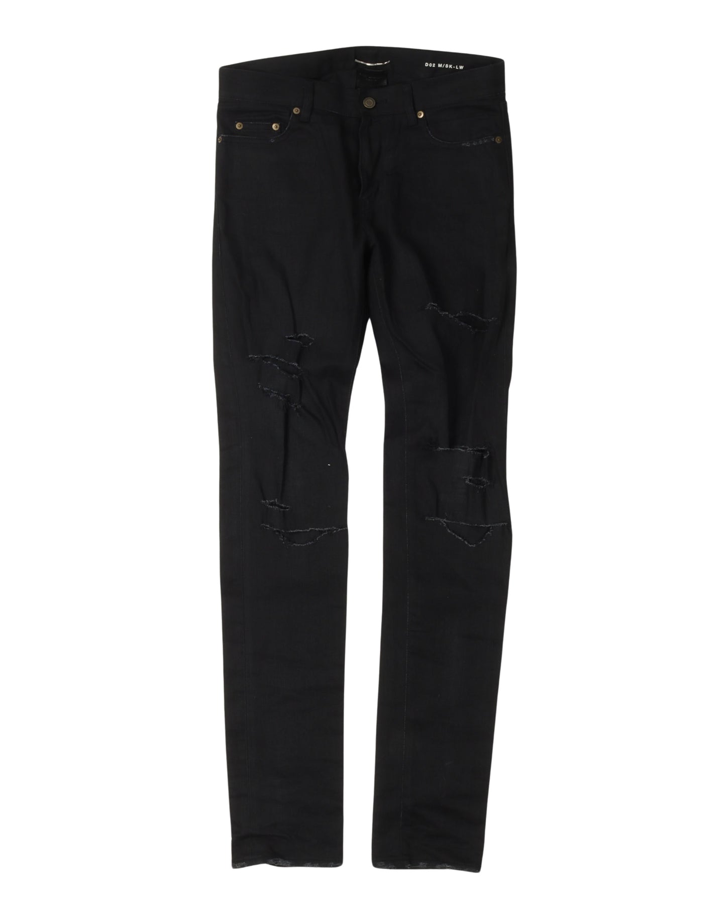 D02 Distressed Jeans