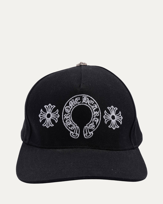 Horseshoe Logo Plus Cross Snapback Hat
