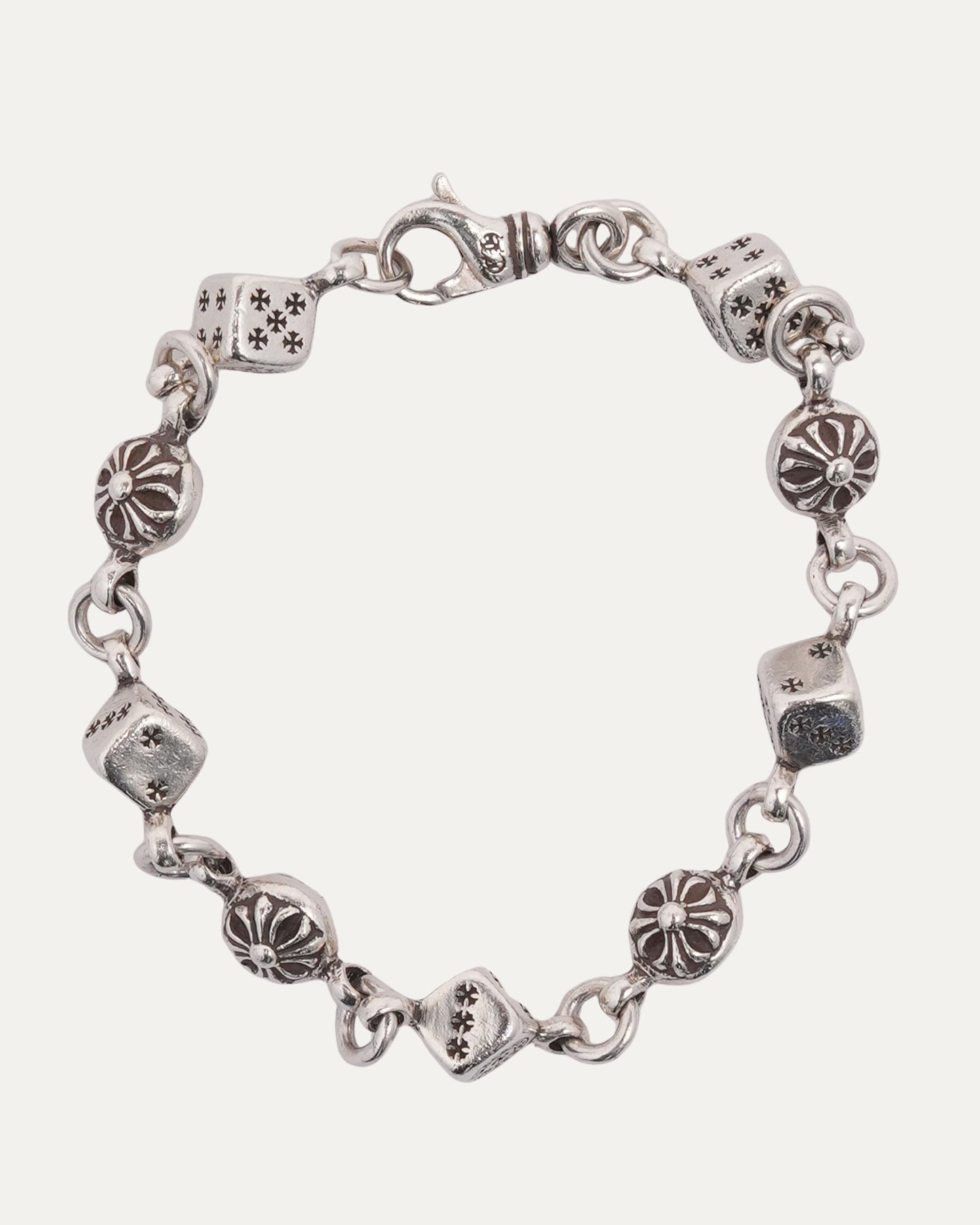 Dice and Plus Ball Bracelet