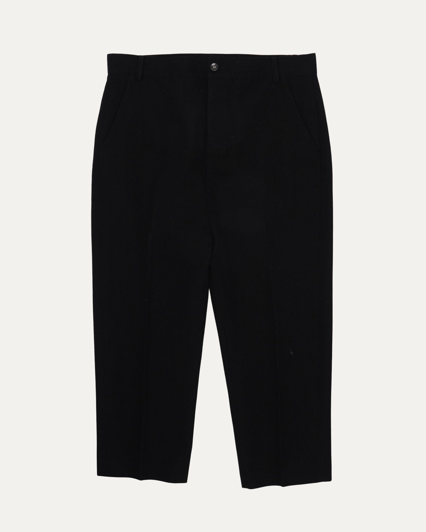 Pleated Cropped Trousers