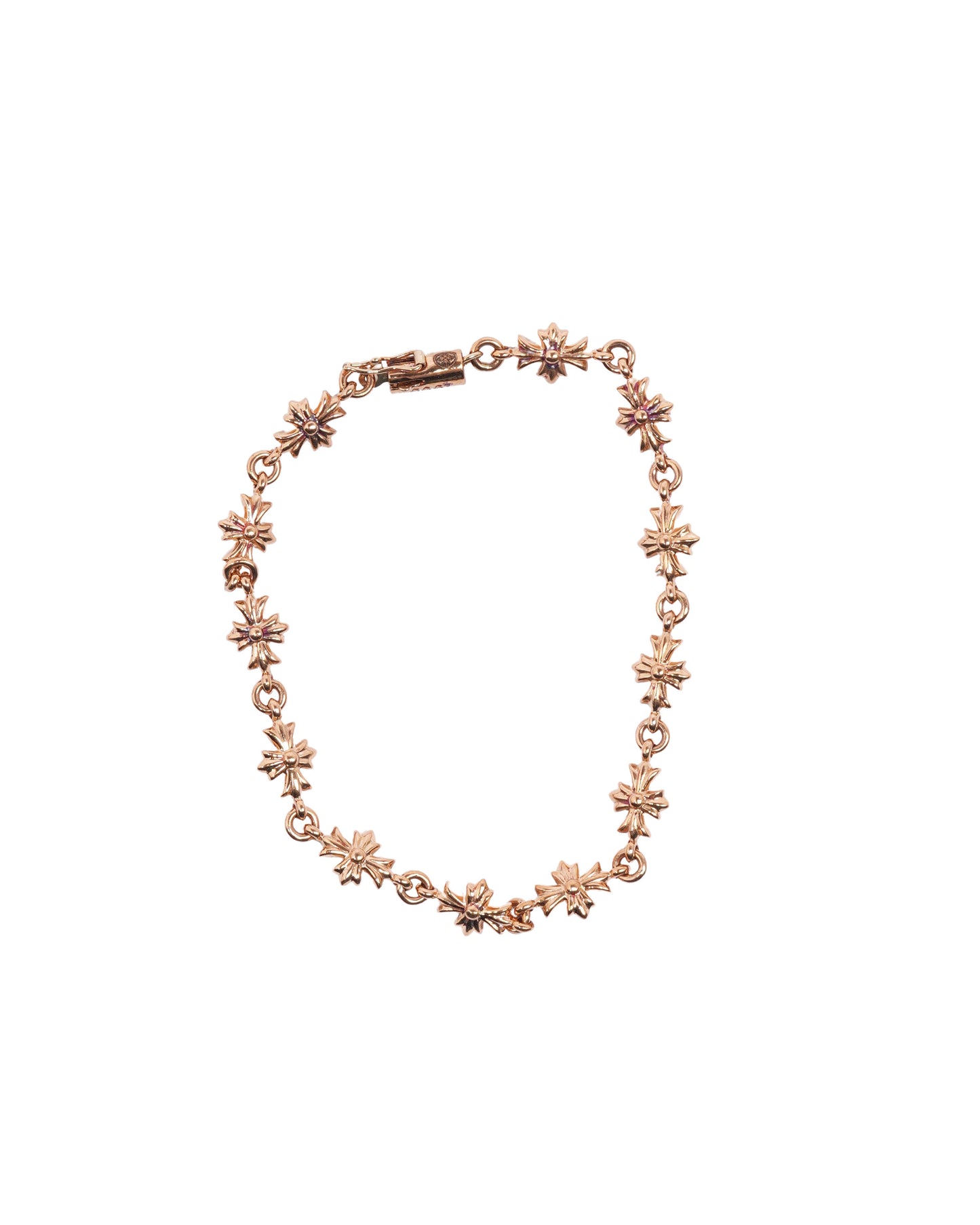 Gold Tiny E Bracelet