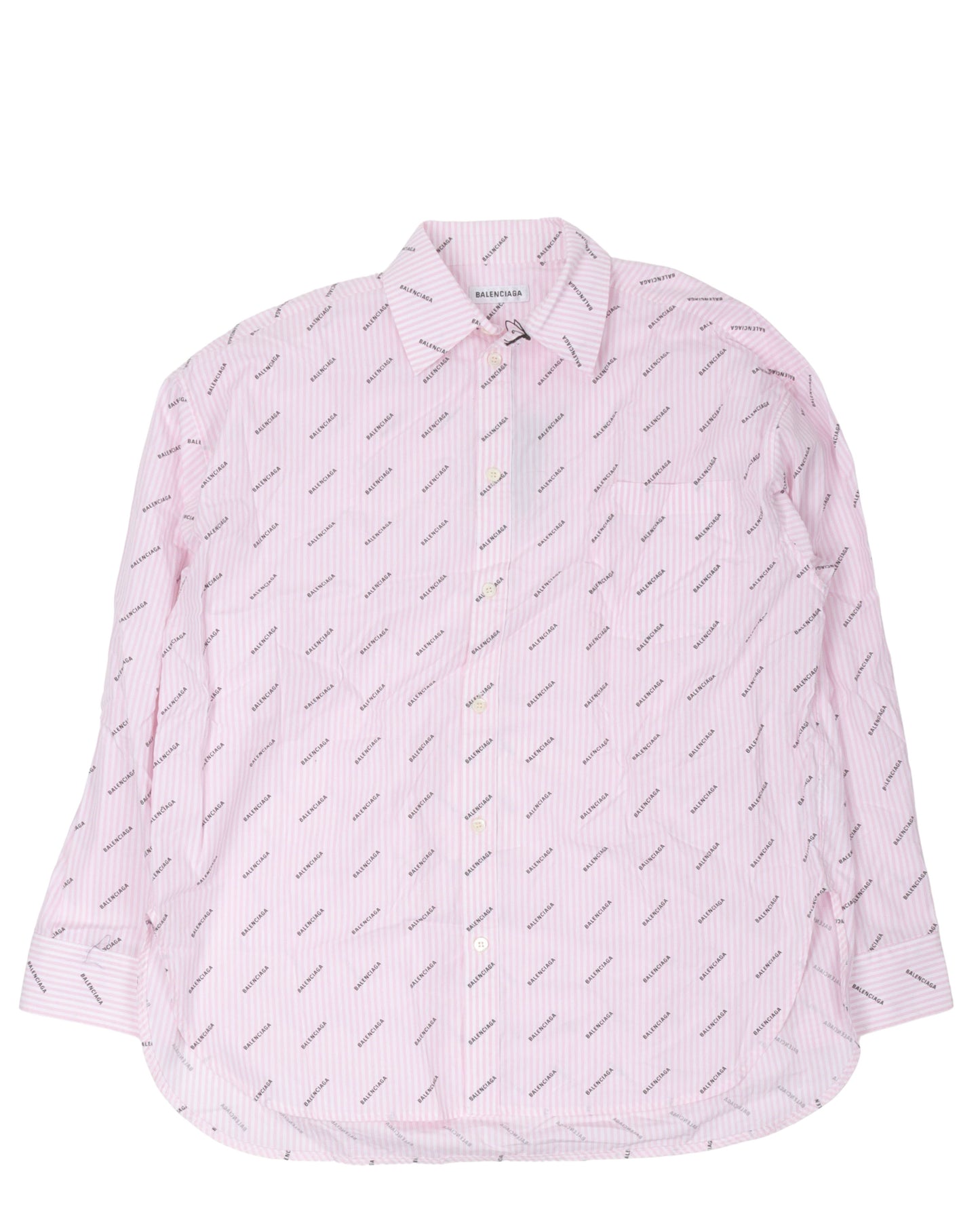 Striped Repeat Logo Shirt