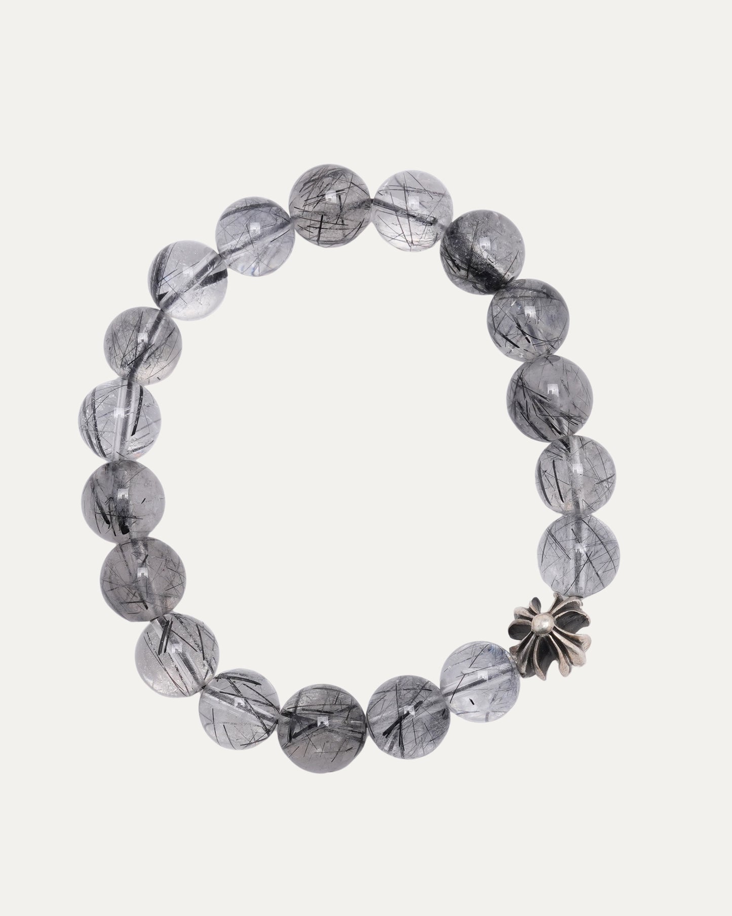 8mm Plus Cross Bead Bracelet