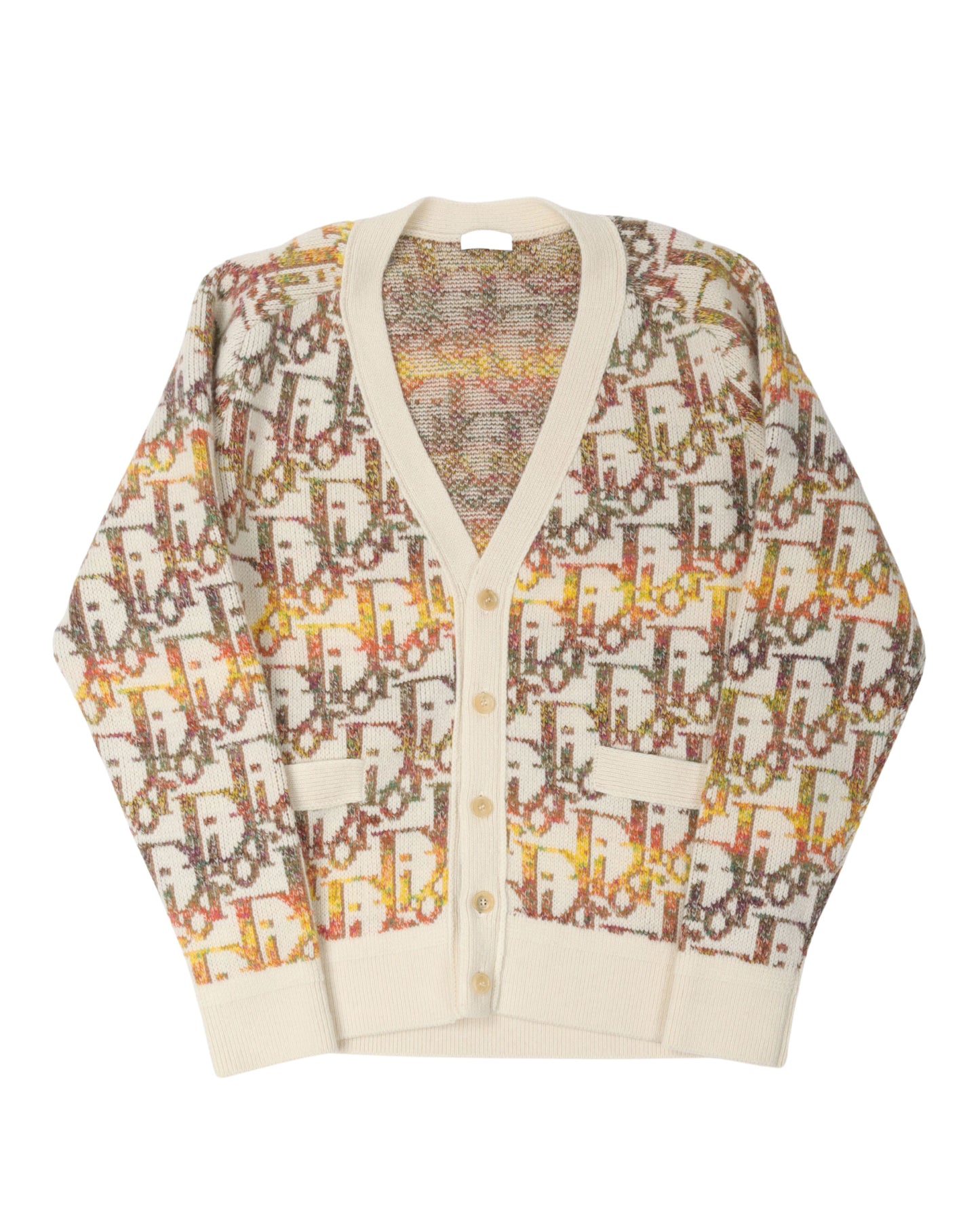 Oblique Logo Cardigan