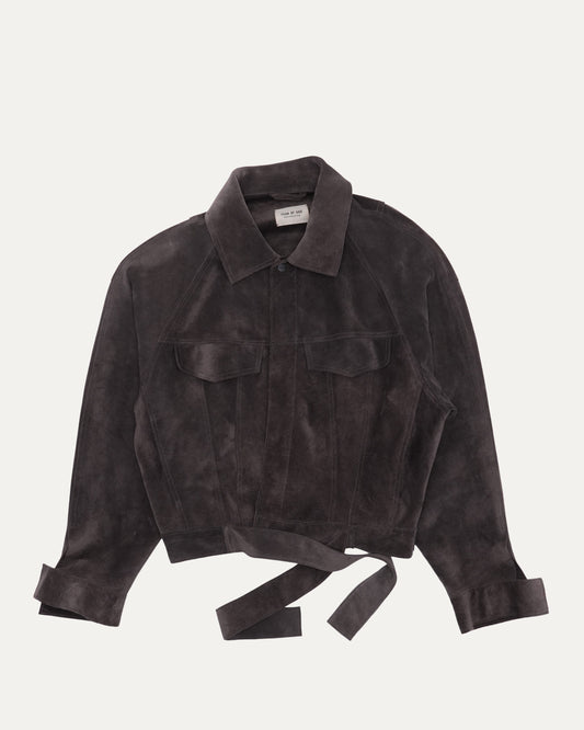 Suede Trucker Jacket