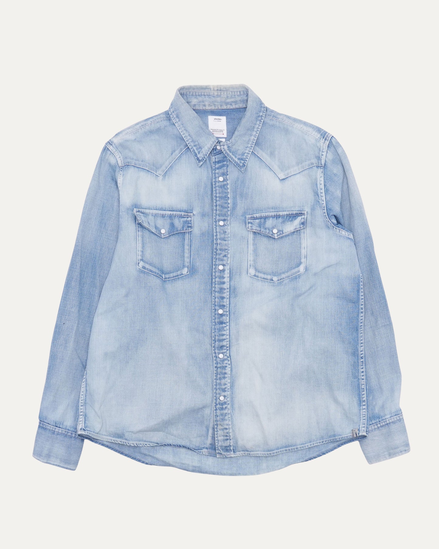 Social Sculpture Denim Western Shirt