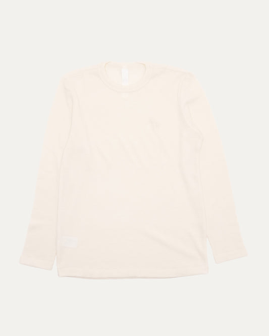 Embroidered Thermal Long Sleeve T-Shirt