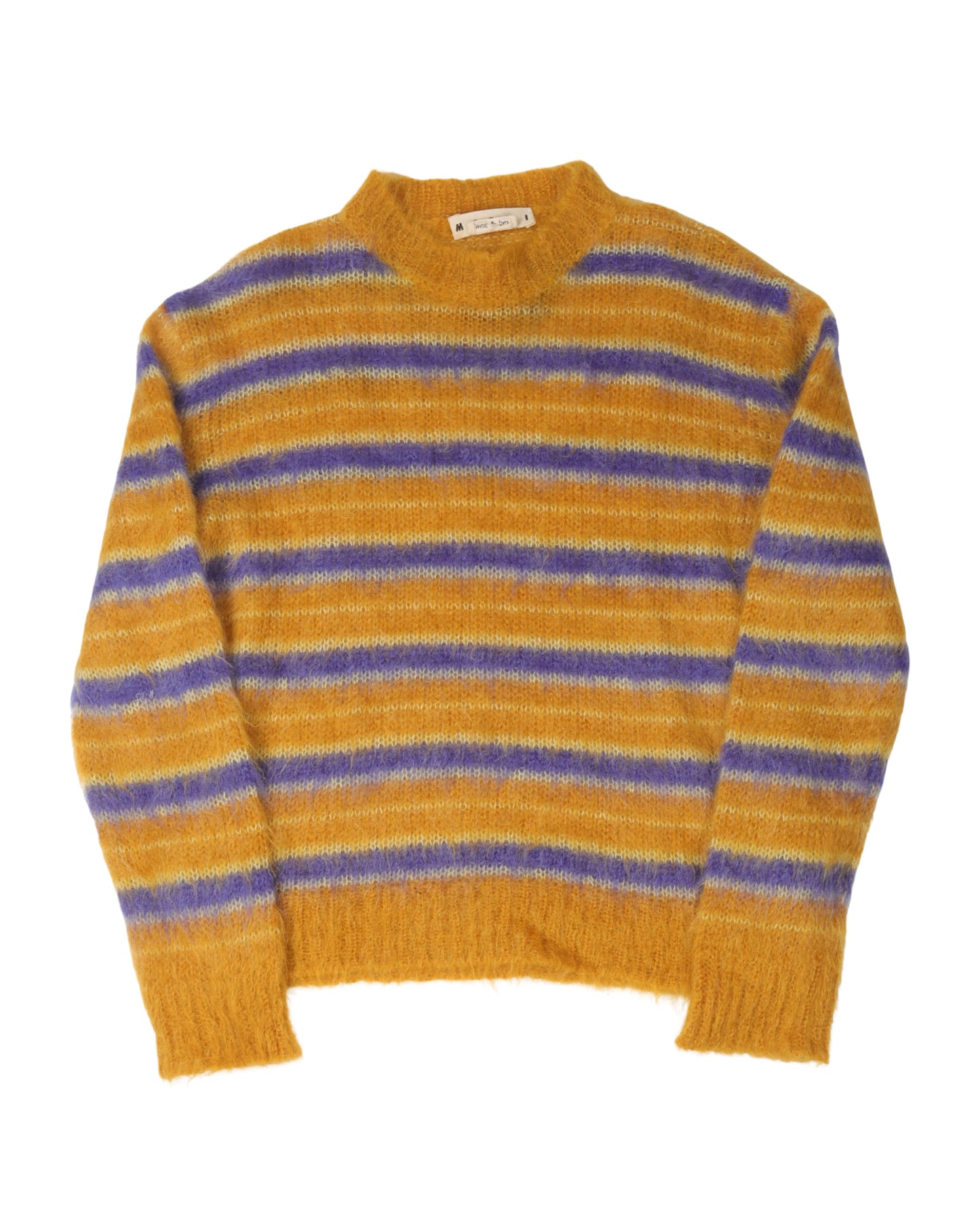 Striped Mohair Sweater
